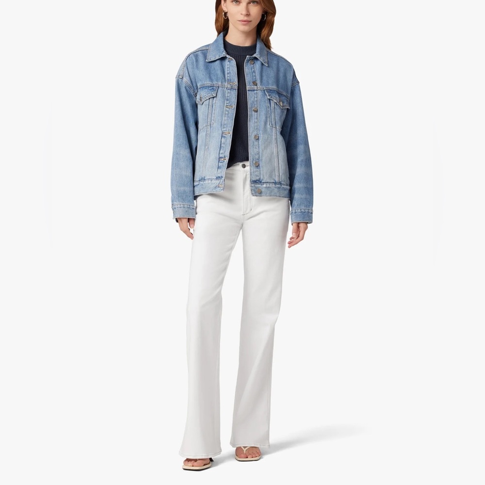 WHITE BOOT CUT JEANS Joe’s Jeans